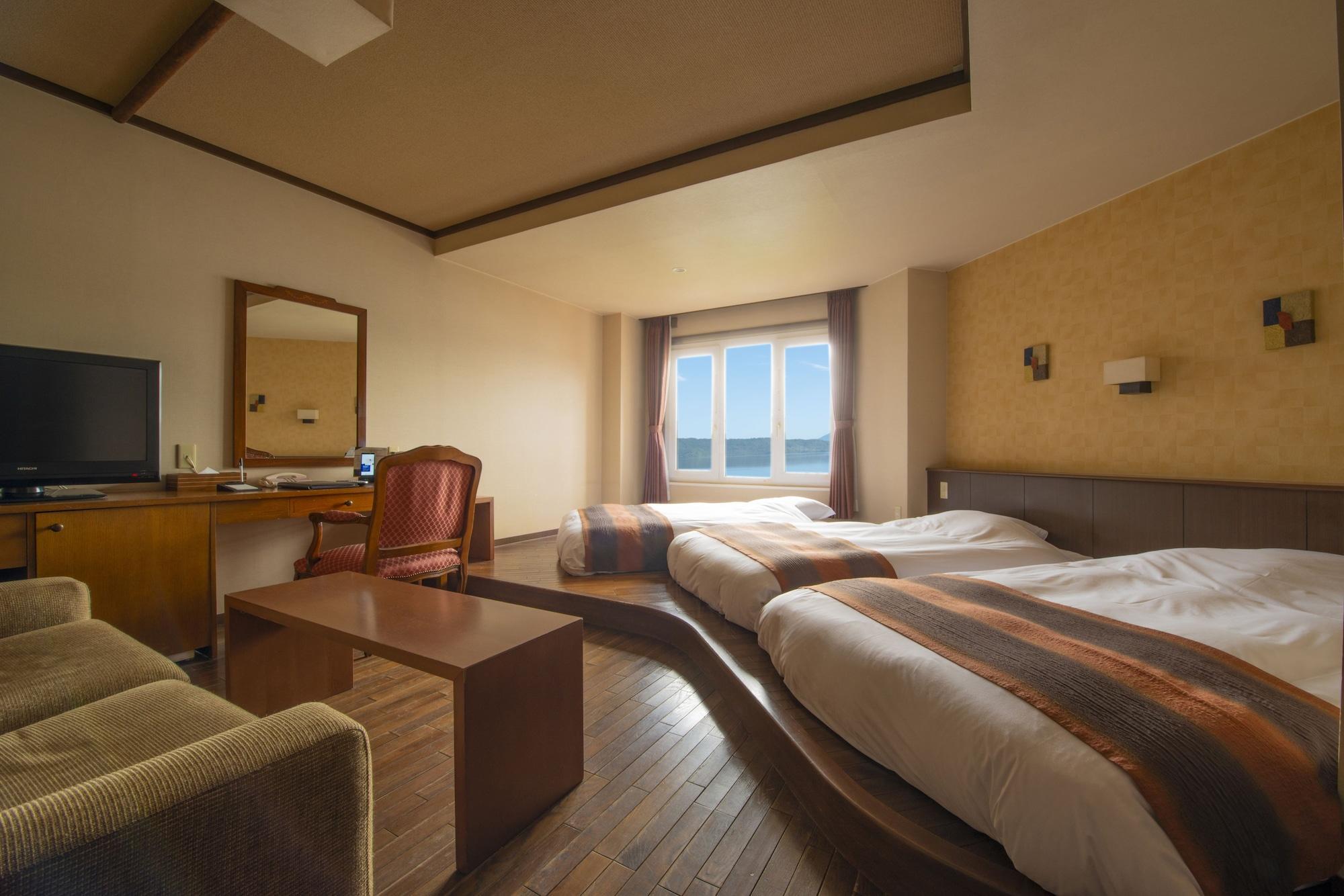 Toyako Manseikaku Hotel Lakeside Terrace Dış mekan fotoğraf