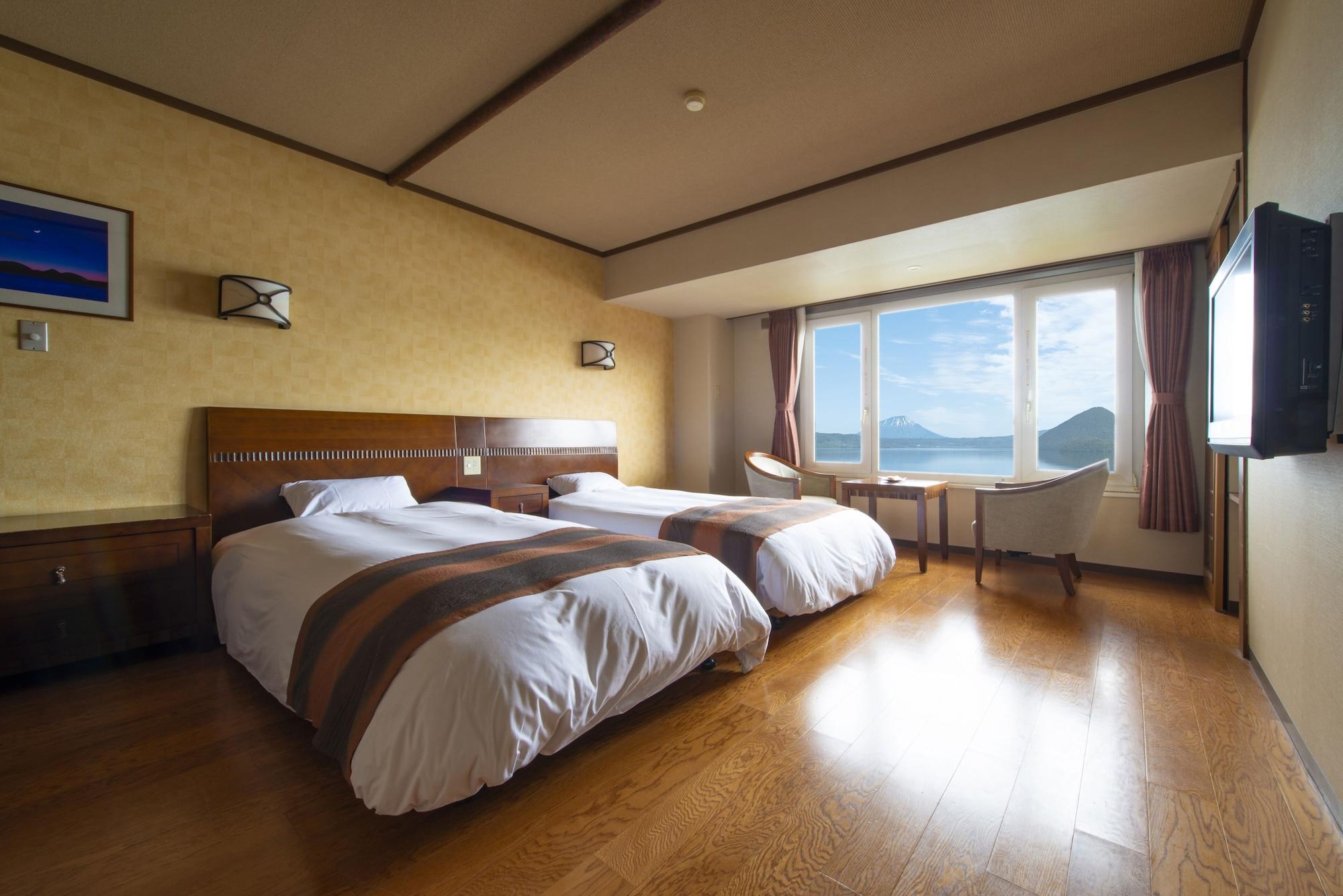 Toyako Manseikaku Hotel Lakeside Terrace Dış mekan fotoğraf