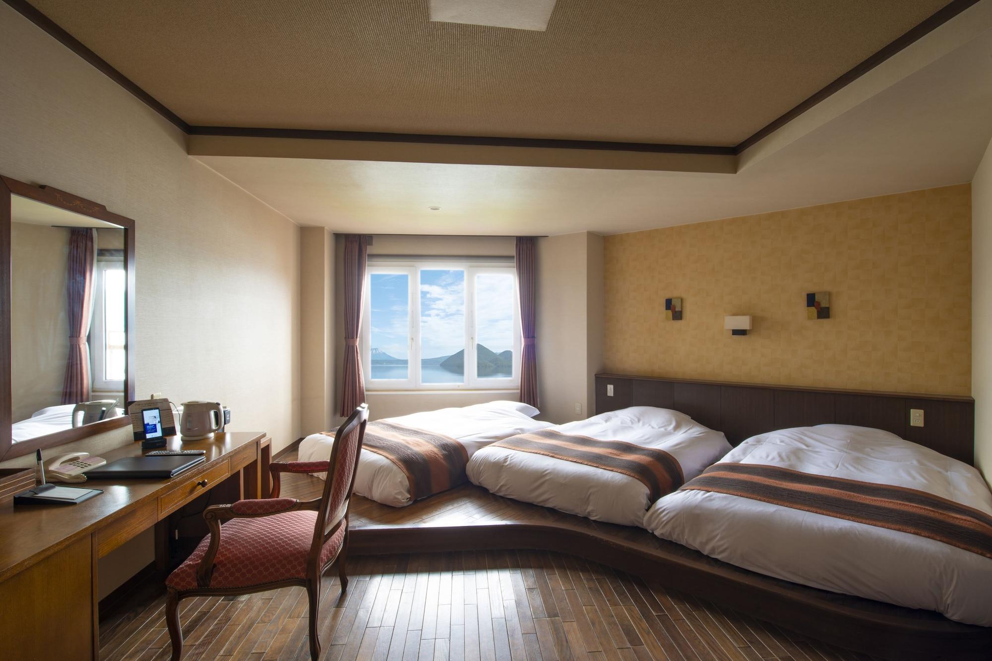Toyako Manseikaku Hotel Lakeside Terrace Dış mekan fotoğraf