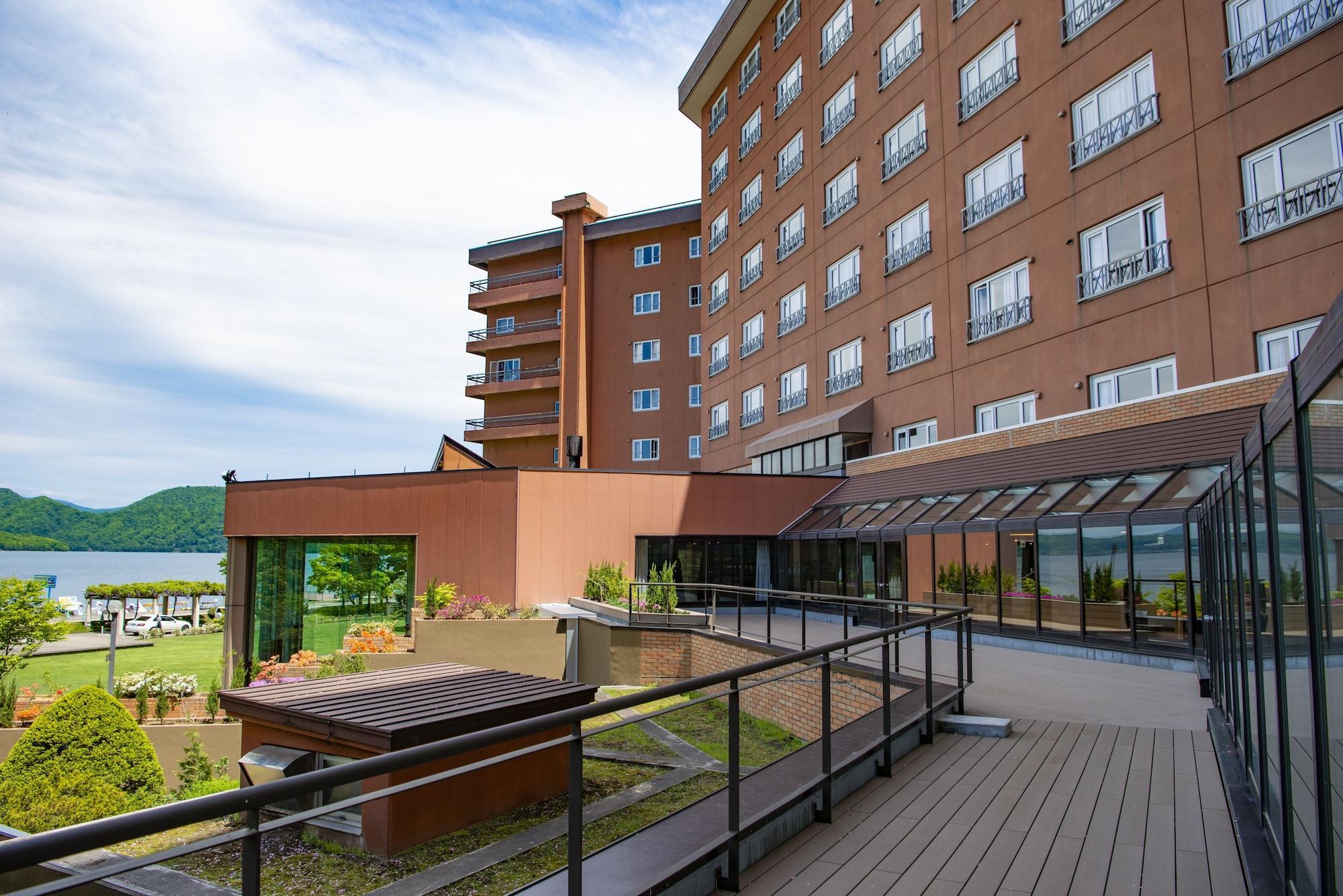 Toyako Manseikaku Hotel Lakeside Terrace Dış mekan fotoğraf