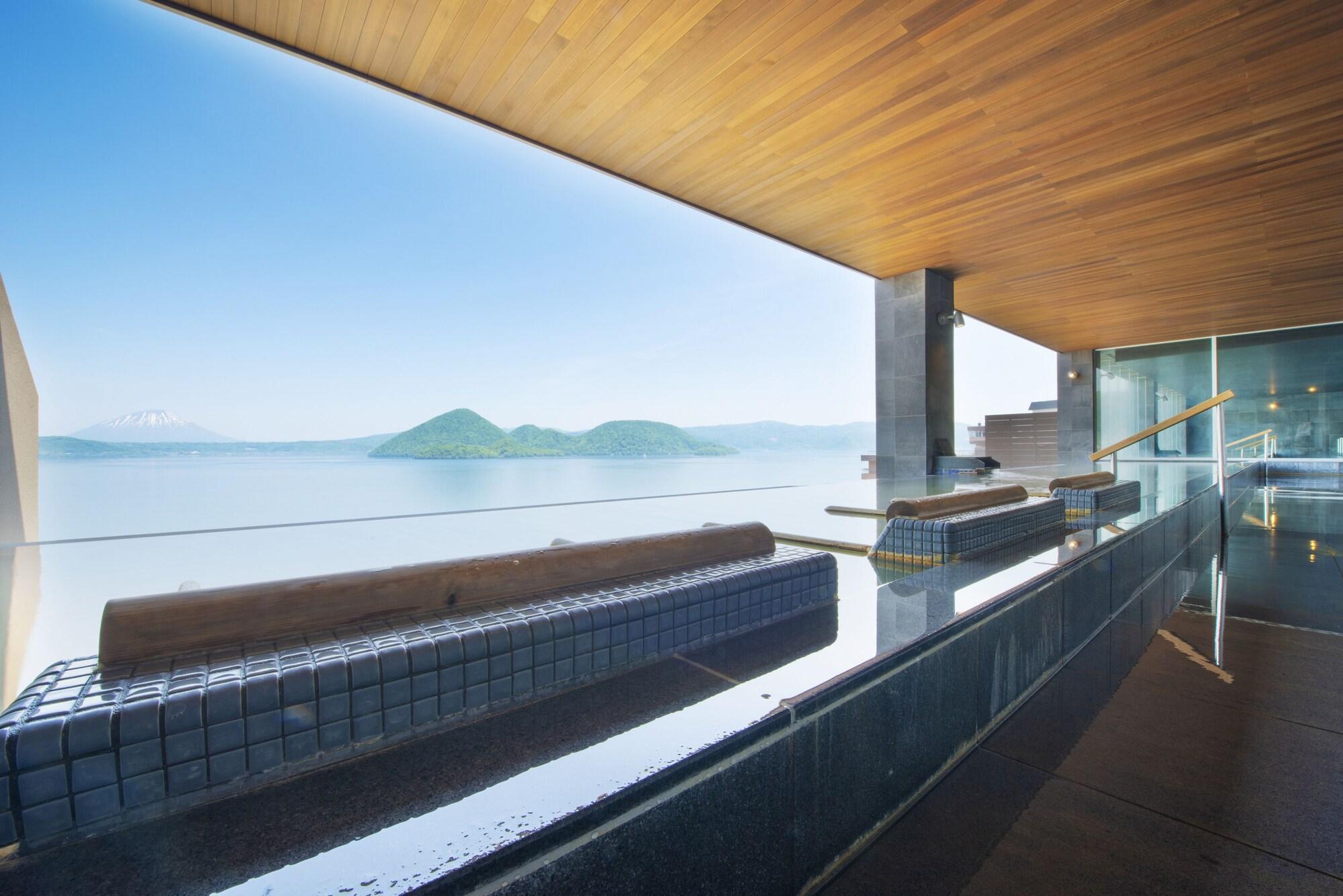 Toyako Manseikaku Hotel Lakeside Terrace Dış mekan fotoğraf
