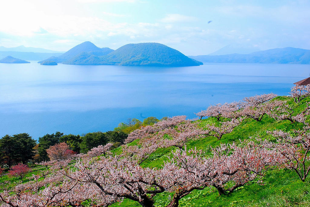 Toyako Manseikaku Hotel Lakeside Terrace Dış mekan fotoğraf